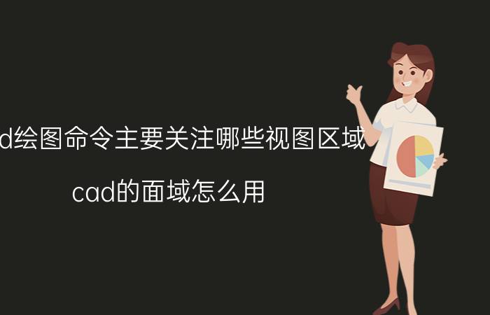 cad绘图命令主要关注哪些视图区域 cad的面域怎么用？